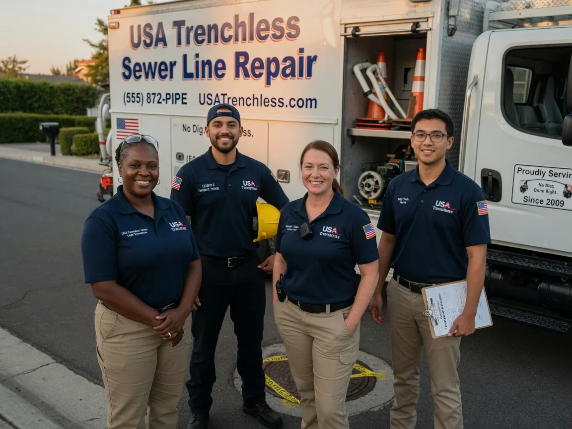 Sewer Line Repair company in Mongo, IN